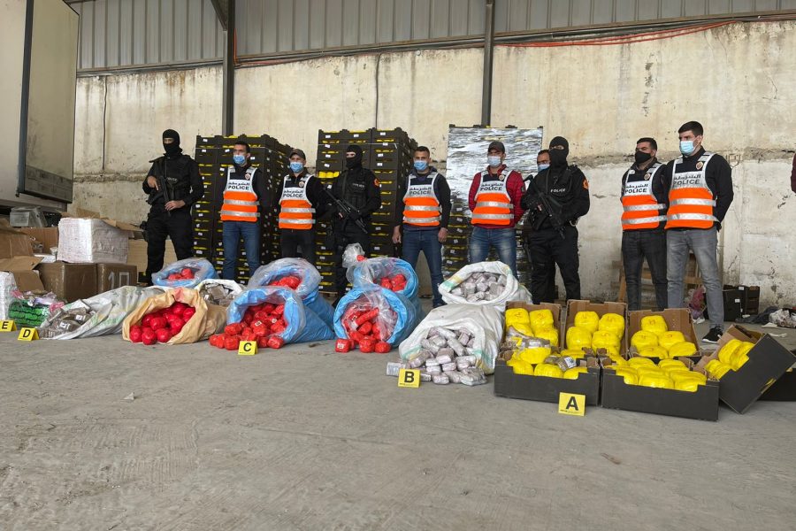 Record-breaking: Police seize over 31 tons of Cannabis in Tangier